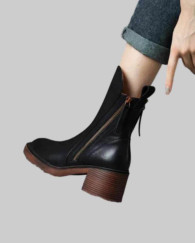 GABRIELA™ | Botas elegantes de piel